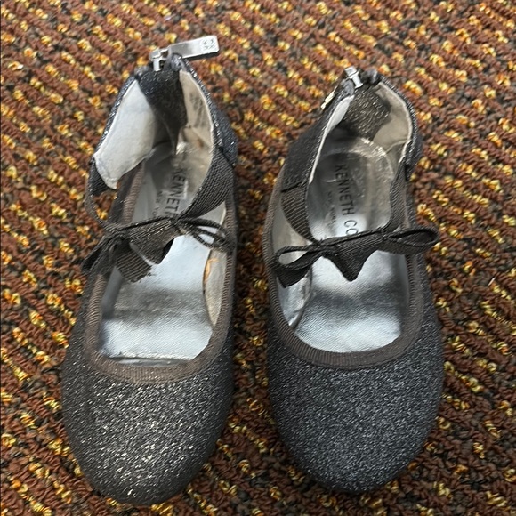 Kenneth Cole Other - Kenneth Cole Kids Sparkly Charcoal Dress Shoes